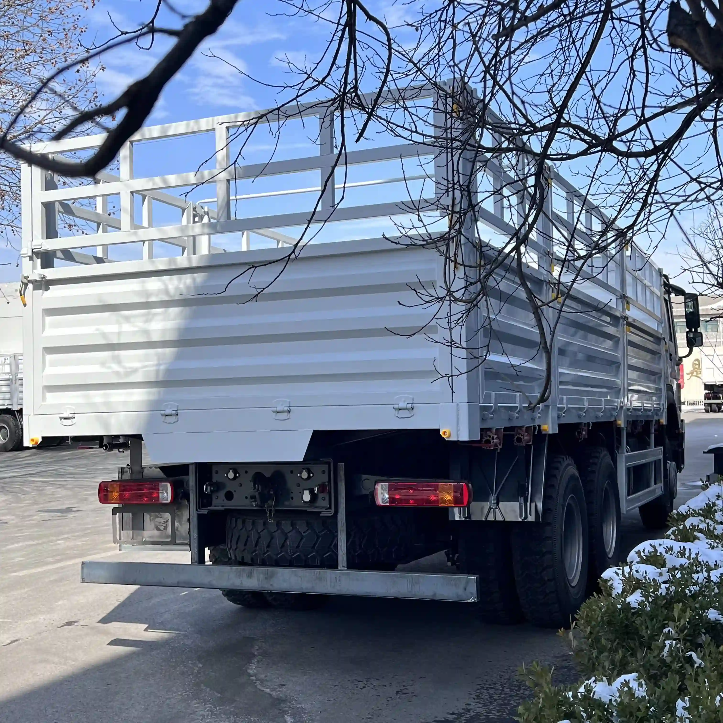 Heavy-Duty 6x4 & 8x4 Fence Cargo Livestock Truck